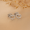 KAYA sieraden Studs Klein Open Hartje | Stainless Steel