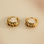 KAYA sieraden Hoop Earrings with Rings | Stainless Steel