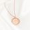 KAYA sieraden Gepersonaliseerde Ketting met Initialen 'Olivia'