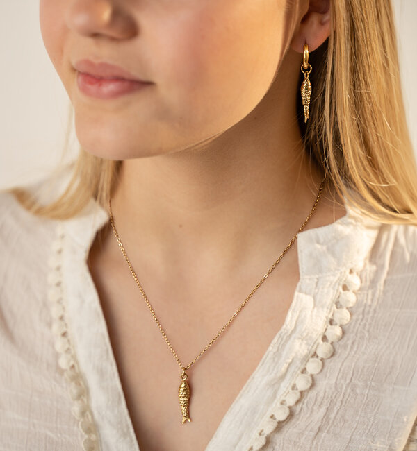 KAYA sieraden Jewelry Set Fish | Stainless Steel