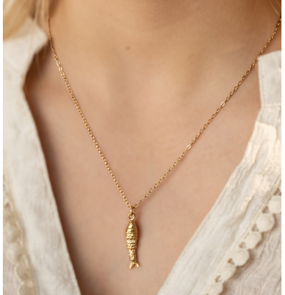 KAYA sieraden Necklace with a little fish