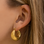 KAYA sieraden Bold Oorringen | Stainless Steel