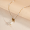 KAYA sieraden Kettingen Set Vintage Hartje en Parels I Stainless Steel