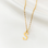 KAYA sieraden Multikleur Kettingen Set met Letter | Stainless Steel