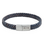 KAYA sieraden Braided Leather Bracelet Men with Initials | Choose the color