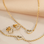 KAYA sieraden Minimalistische ketting met Kristal Hartje | Stainless steel