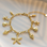 KAYA sieraden Bracelet Set Golden Vibes Only with Shells | Stainless Steel