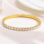 Gegraveerde sieraden 3-Piece Bracelet Set with Initials | Stainless Steel