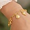 KAYA sieraden Armband met Schelpjes | Stainless Steel
