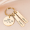KAYA sieraden Sleutelhanger voor Oma met twee Graveerbedels