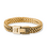 Gegraveerde sieraden Roestvrijstalen Schakelarmband met Vingerafdruk en Naam | RVS