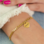 KAYA sieraden Armband met Naam | 1 Hartje | Stainless Steel
