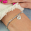 KAYA sieraden Armband met Naam | 1 Hartje | Stainless Steel