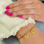 KAYA sieraden Armband met Namen | 2 Hartjes | Stainless Steel