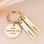 KAYA sieraden Sleutelhanger voor Oma met twee Graveerbedels