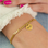 KAYA sieraden Bracelet with Initial | 1 Heart | Stainless Steel
