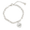 KAYA sieraden Armband met Naam | 1 Hartje | Stainless Steel
