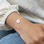 Gegraveerde sieraden Armband Disc met Gravure I Stainless Steel