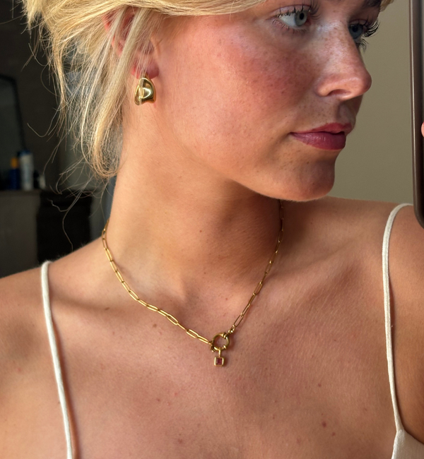 KAYA sieraden Birthstone Link Chain | Stainless Steel