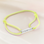 KAYA sieraden SOS Children's Bracelet with Phone Number | Neon Yellow | Stainless Steel