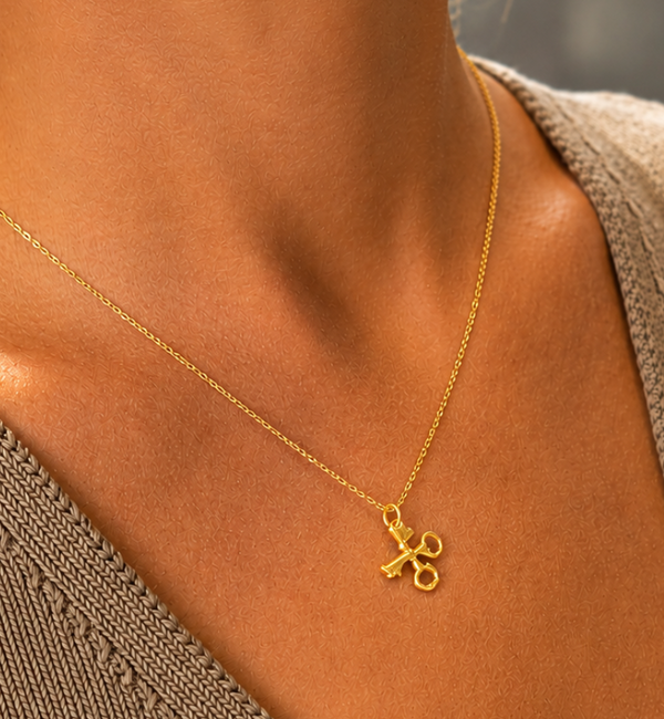 KAYA sieraden Leiden Ketting – Leidse sleutels
