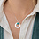 KAYA sieraden Ketting 'Circle of Life' met 2 Geboortestenen