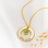 KAYA sieraden Necklace ‘Circle of Life’ with 1 birthstone