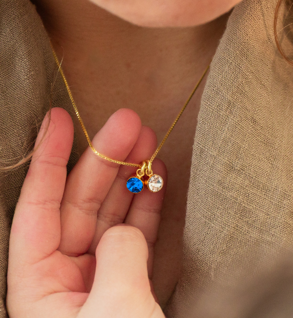 KAYA sieraden Ketting met Geboortestenen