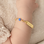 KAYA sieraden Personalized Baby Bracelet ‘Classic Bar’ with Birthstone