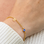 KAYA sieraden Bracelet with Birthstone and Letter