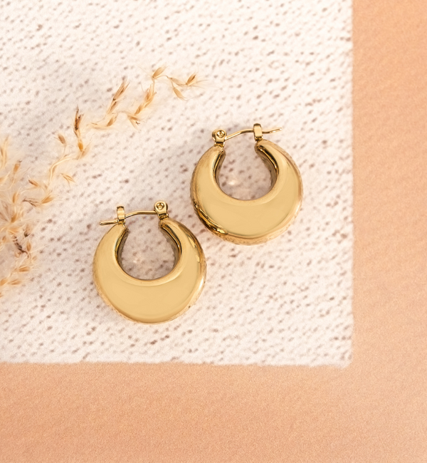KAYA sieraden Bold Earrings | Stainless Steel