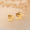 KAYA sieraden Studs Lightning| Stainless Steel