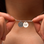 Gegraveerde sieraden Necklace with fingerprint and own handwriting
