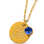 KAYA sieraden Birthstone with Birth Flower Necklace I September