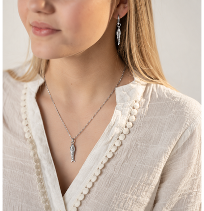 KAYA sieraden Earrings with a little fish - Copy - Copy