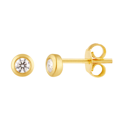 KAYA sieraden Studs Oorbellen met Kristal