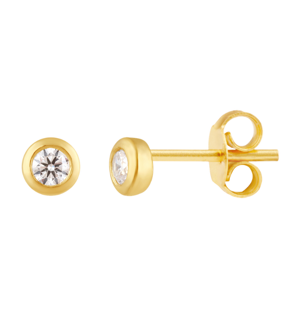 KAYA sieraden Studs Oorbellen met Kristal