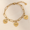 KAYA sieraden Schakelarmband  met Namen | Hartjes | Stel Zelf Samen | Stainless Steel