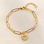 KAYA sieraden Link Bracelet with Names | Hearts | Customize Your Own | Stainless Steel  - Copy - Copy