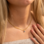 KAYA sieraden Necklace with Two Birthstones | Stainless Steel   - Copy