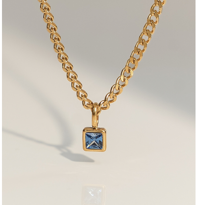 KAYA sieraden Ketting met Geboortesteen