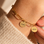 KAYA sieraden Link Bracelet with Names | Hearts | Customize Your Own | Stainless Steel  - Copy - Copy - Copy