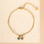 KAYA sieraden Armband Bolletjes met Ronde Geboortesteen  | Stainless Steel