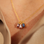 KAYA sieraden Birthstone Charm Baguette