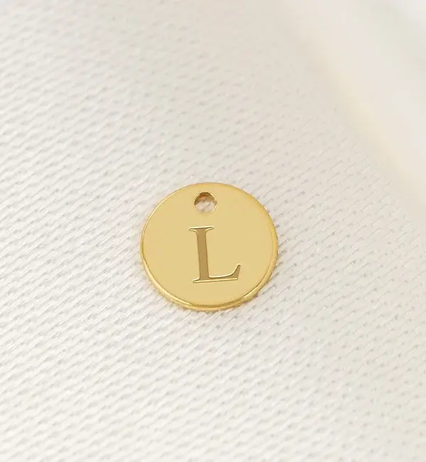 KAYA sieraden Ketting met Geboortesteen en Letter | Baquette
