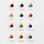 KAYA sieraden Geboortesteen Ketting en Ring Set