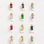 KAYA sieraden Birthstone Charm Baguette