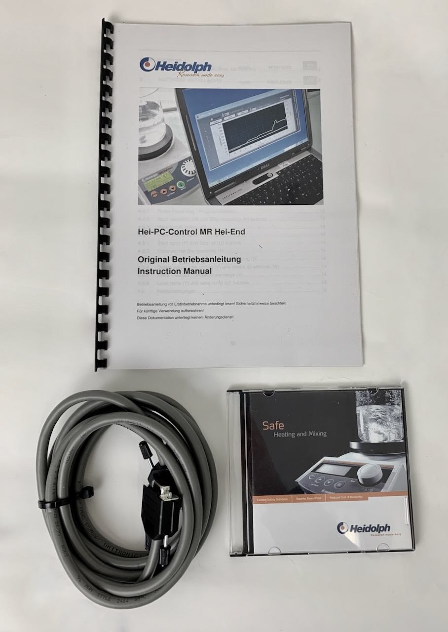 Heidolph Hei-PC-Control Software (incl. interface cable)