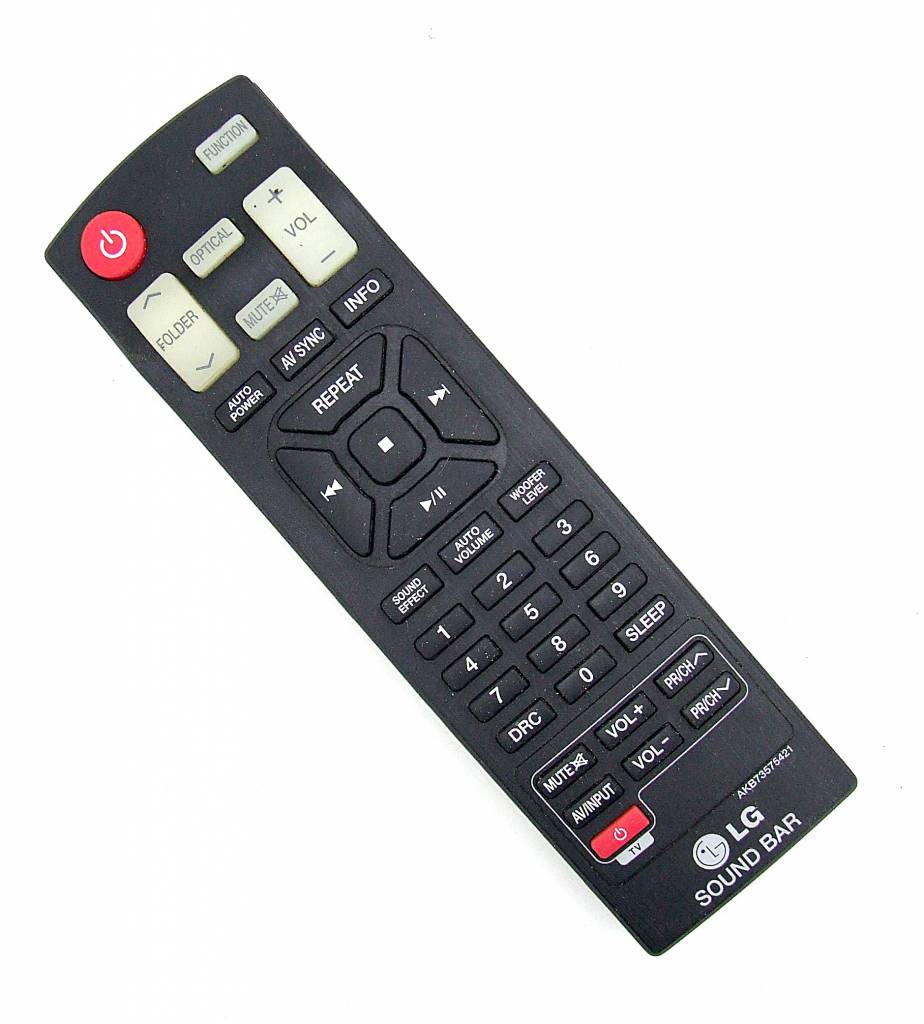 LG Original LG remote control AKB73575421 Sound Bar remote control