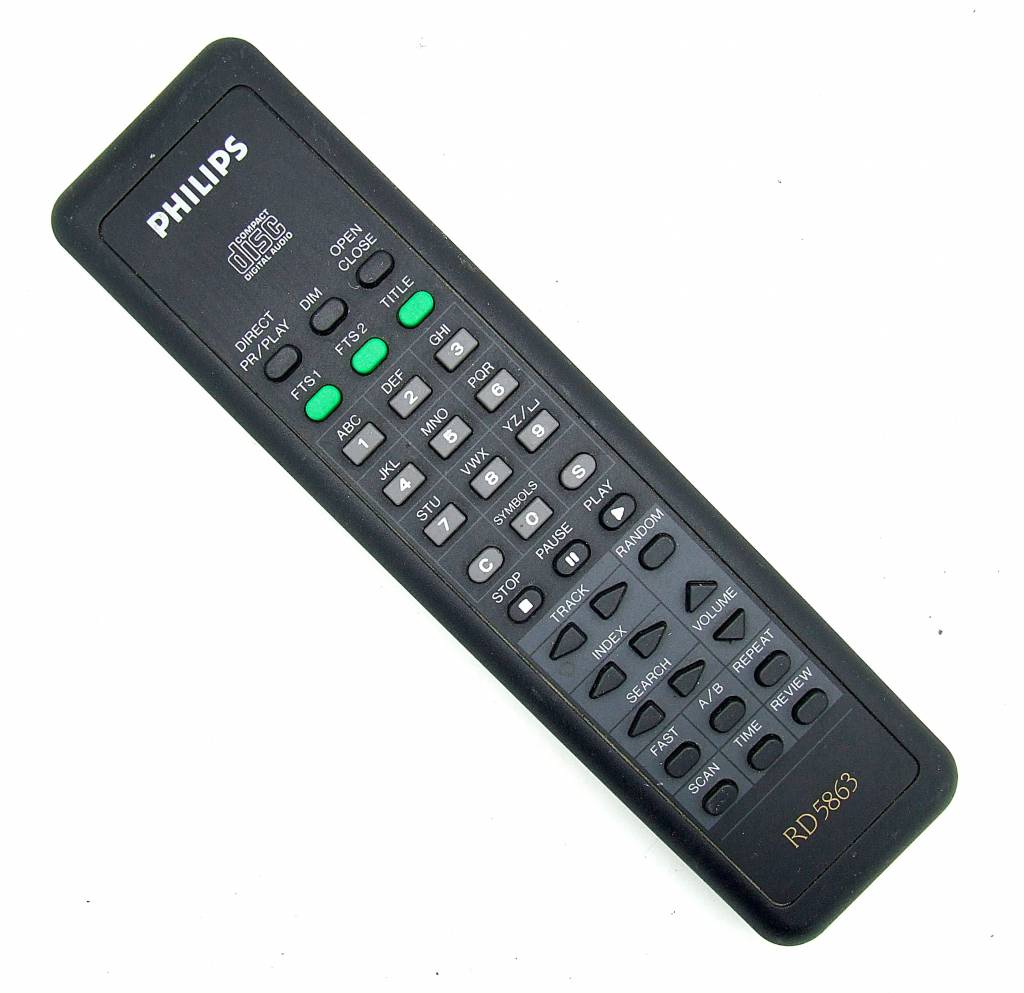Philips Original Philips remote control RD5863 Digital Audio remote control